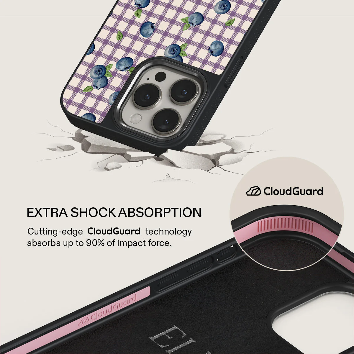 Blueberry Muffin - iPhone 15 Pro Case - Image 14