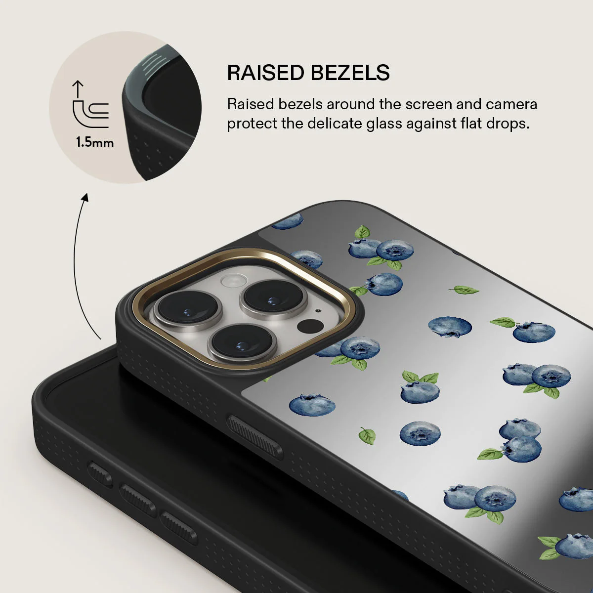 Blueberry Muffin - iPhone 15 Pro Case - Image 30