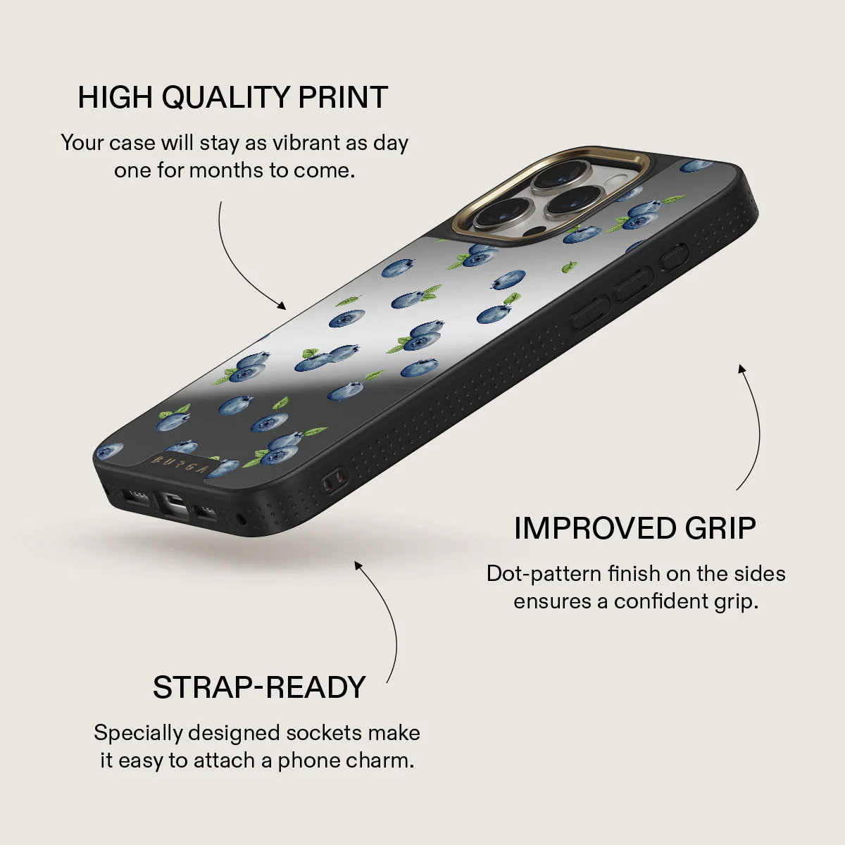 Blueberry Muffin - iPhone 15 Pro Case - Image 31