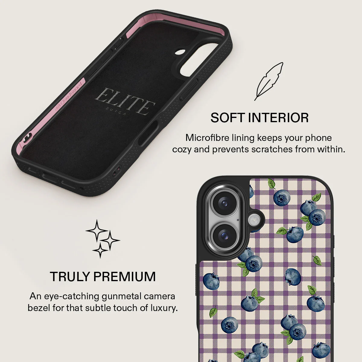 Blueberry Muffin - iPhone 16 Case - Image 18