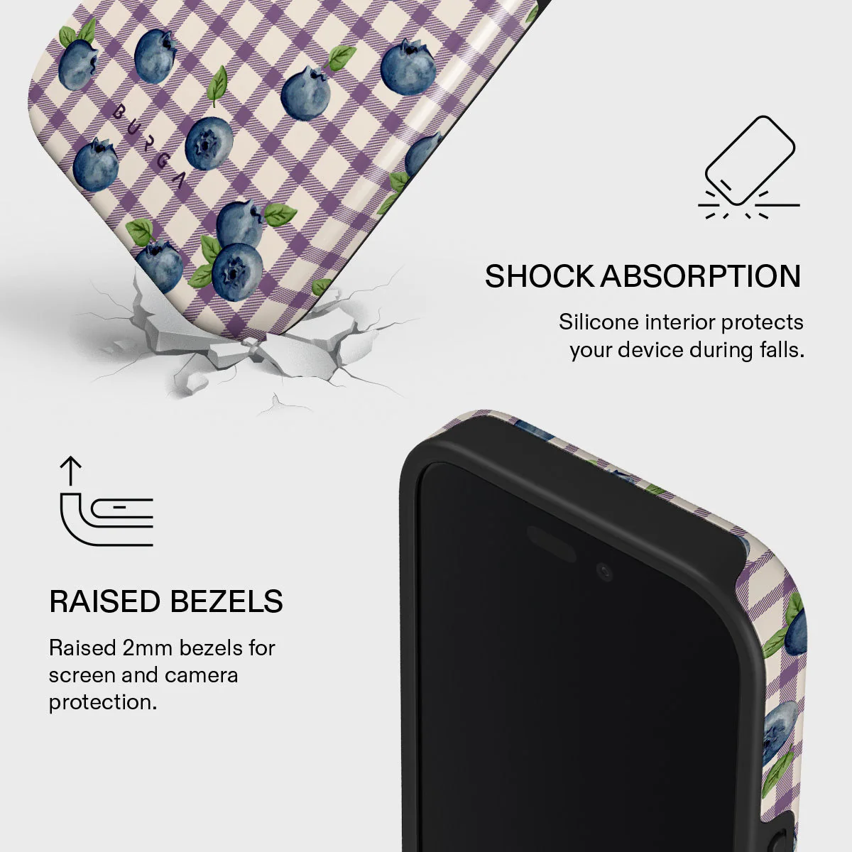 Blueberry Muffin - iPhone 16 Plus Case - Image 4