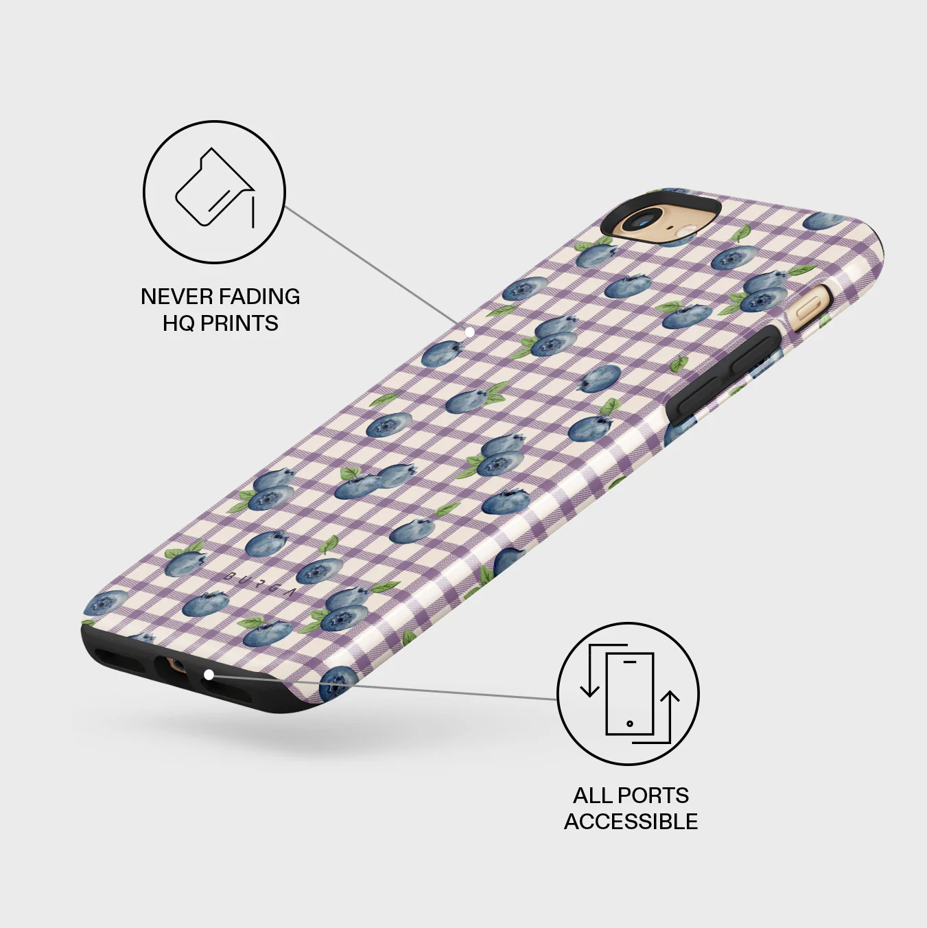 Blueberry Muffin - iPhone SE (2022) Case - Image 7