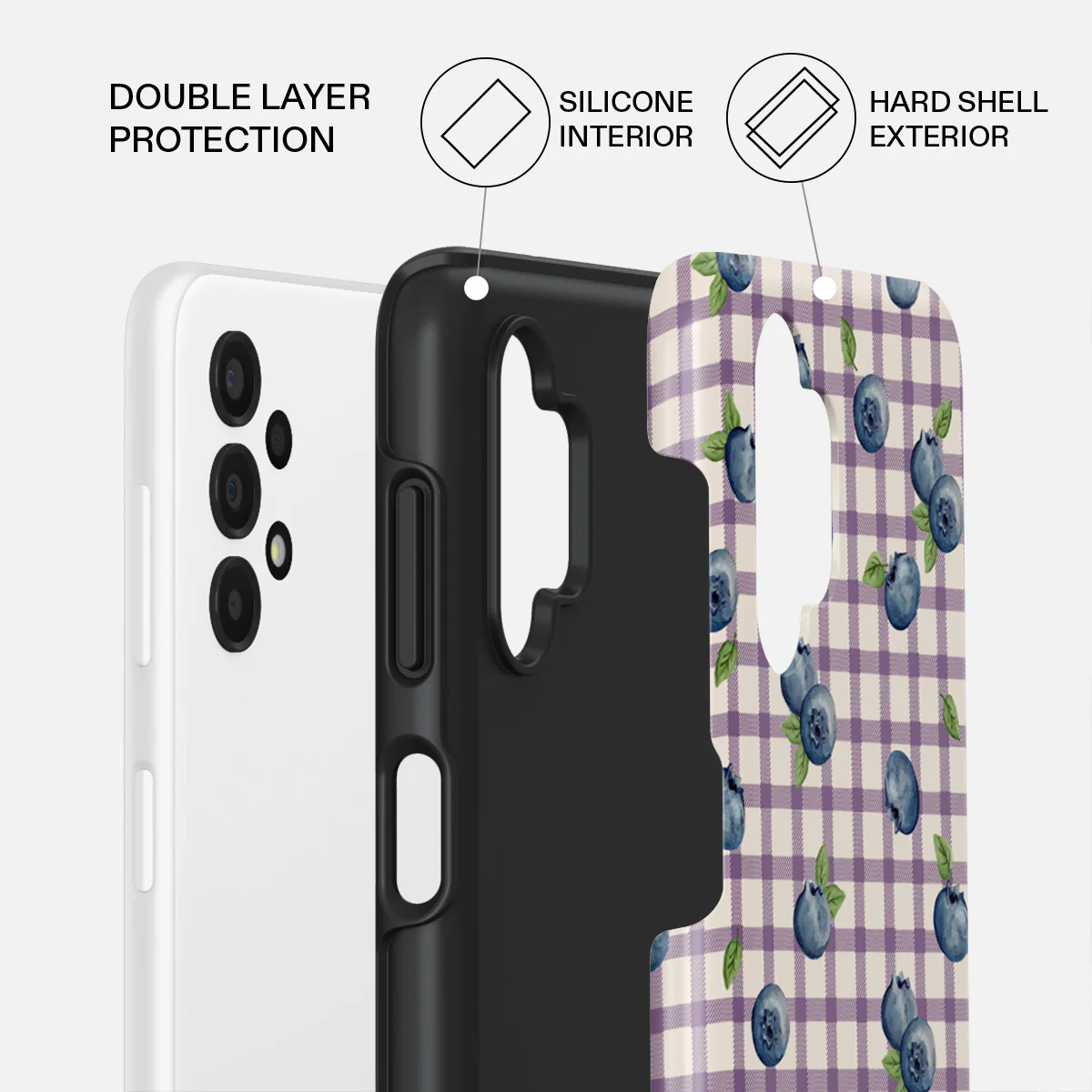Blueberry Muffin - Samsung Galaxy A13 4G Case - Image 2