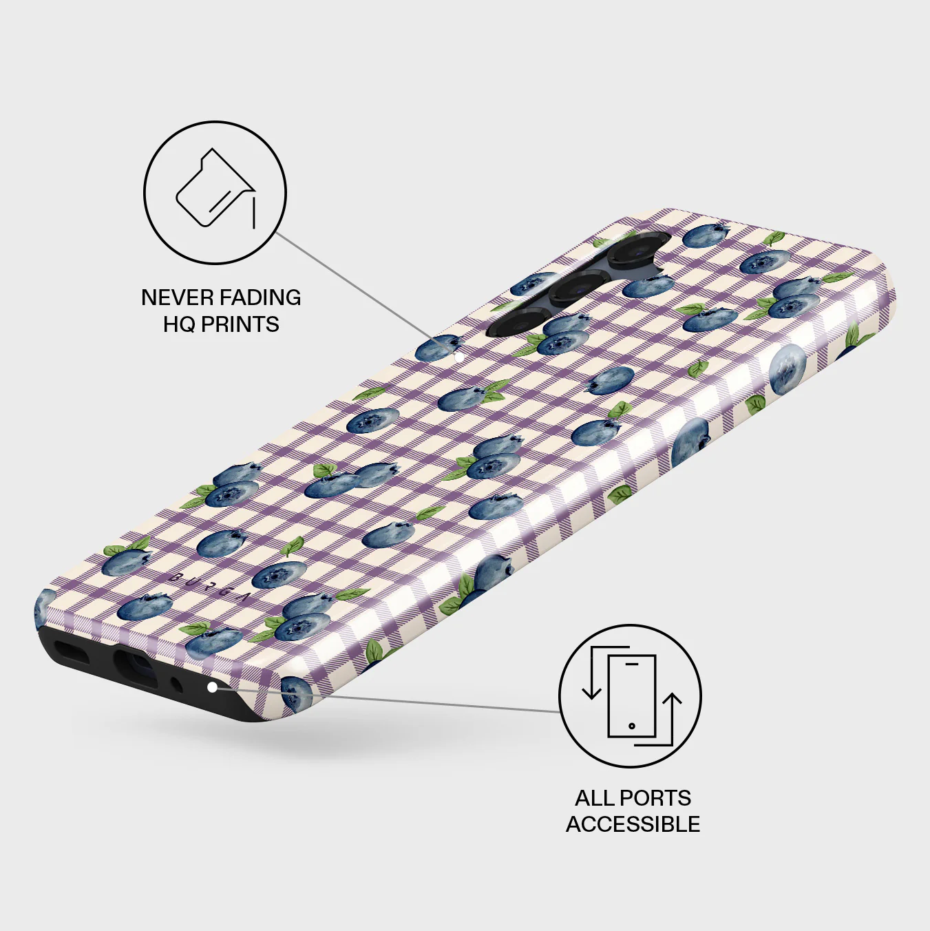 Blueberry Muffin - Samsung Galaxy A16 Case - Image 3