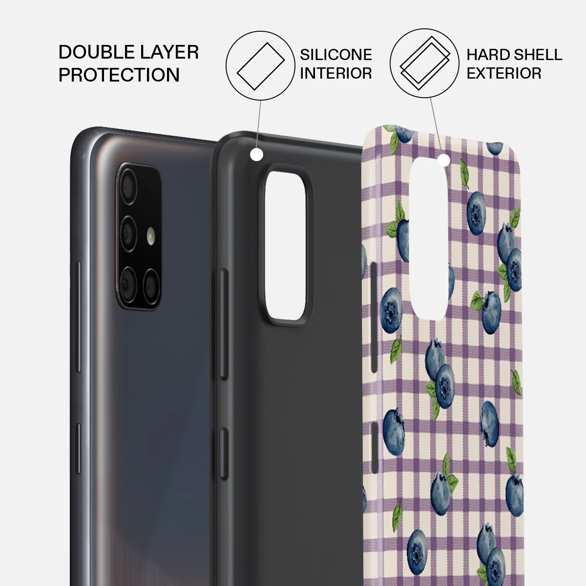 Blueberry Muffin - Samsung Galaxy A51 4G Case - Image 2