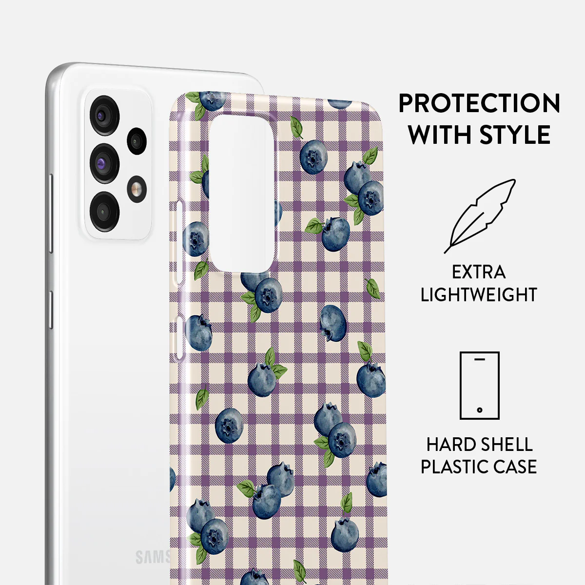 Blueberry Muffin - Samsung Galaxy A72 4G / 5G Case - Image 2