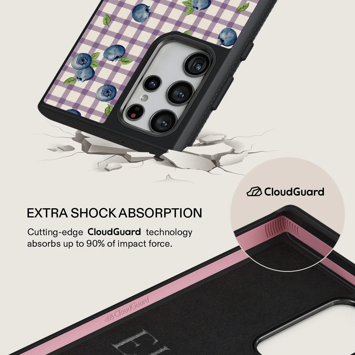 Blueberry Muffin - Samsung Galaxy S22 Ultra Case - Image 14