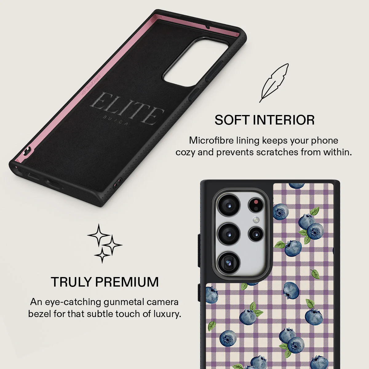 Blueberry Muffin - Samsung Galaxy S22 Ultra Case - Image 17
