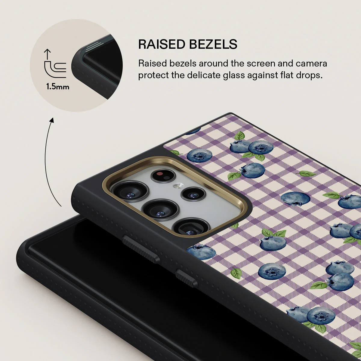 Blueberry Muffin - Samsung Galaxy S22 Ultra Case - Image 8