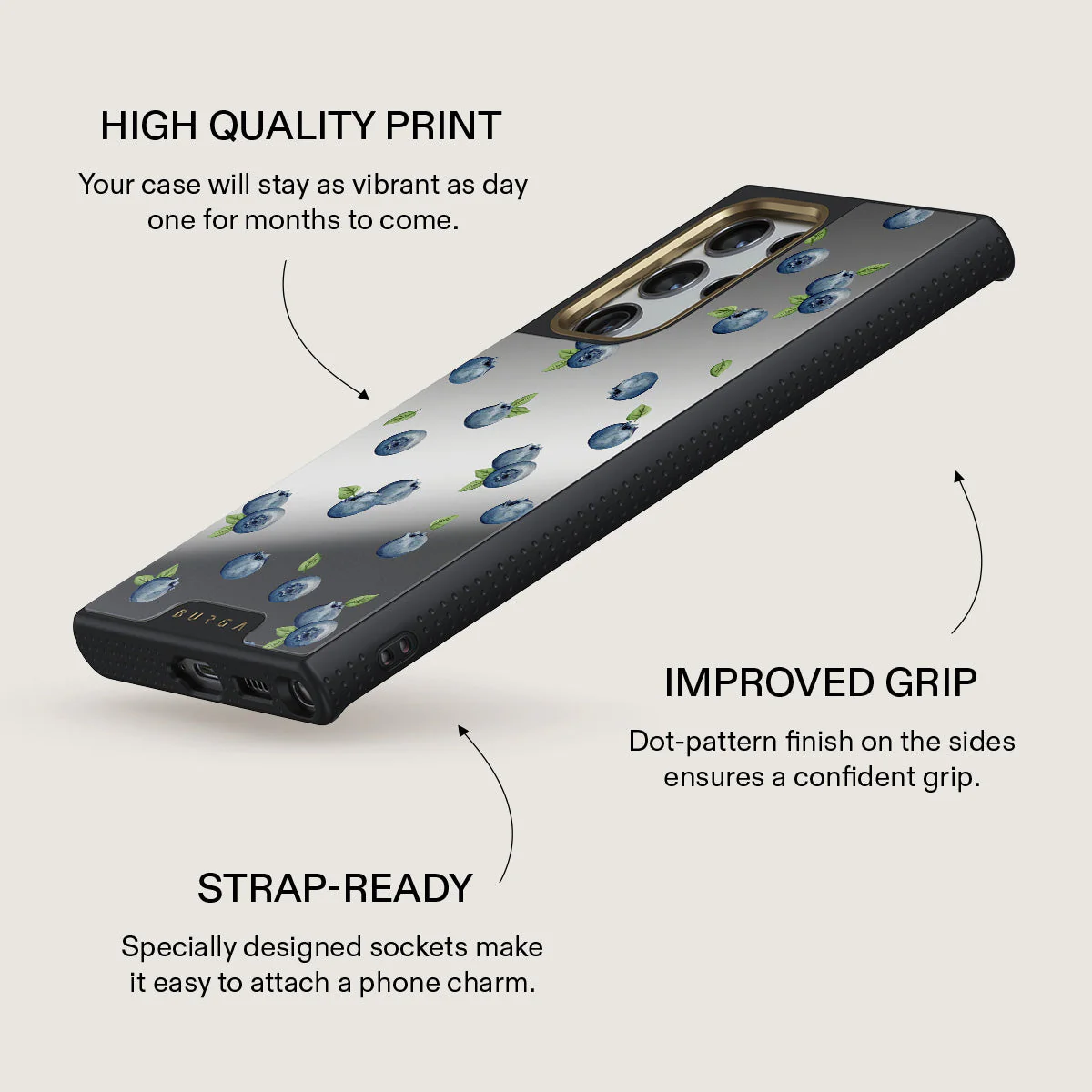 Blueberry Muffin - Samsung Galaxy S23 Ultra Case - Image 31