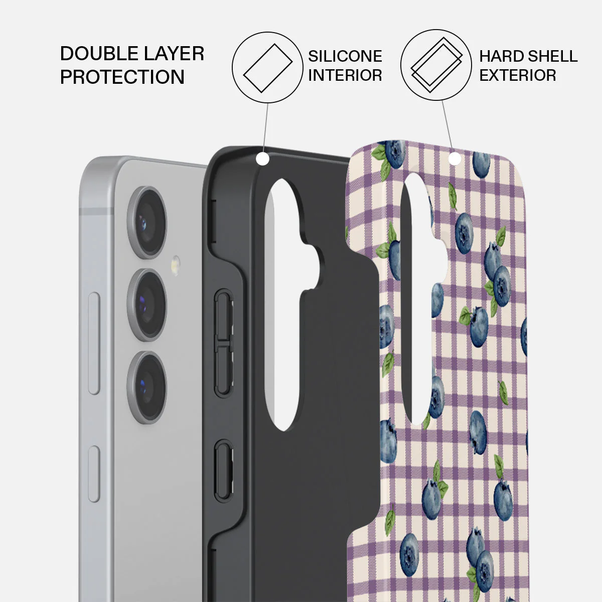 Blueberry Muffin - Samsung Galaxy S24 Case - Image 2