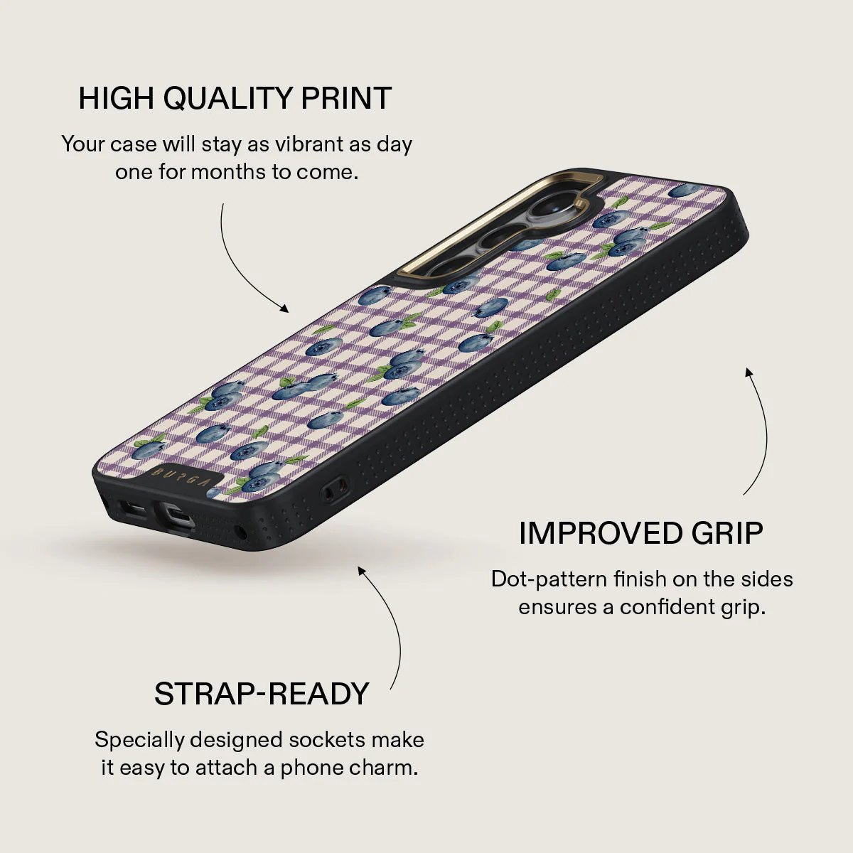Blueberry Muffin - Samsung Galaxy S24 Case - Image 9