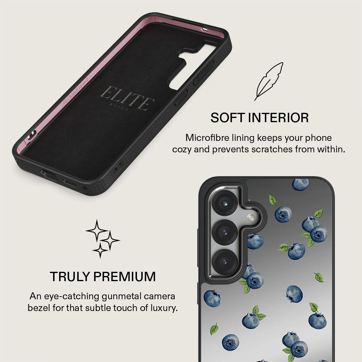 Blueberry Muffin - Samsung Galaxy S25 Plus Case - Image 40