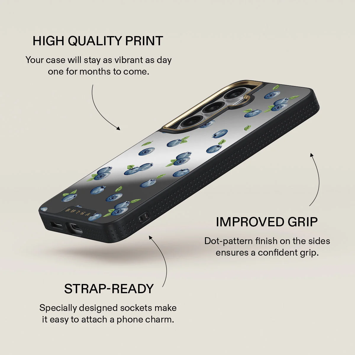 Blueberry Muffin - Samsung Galaxy S26 Plus Case - Image 45