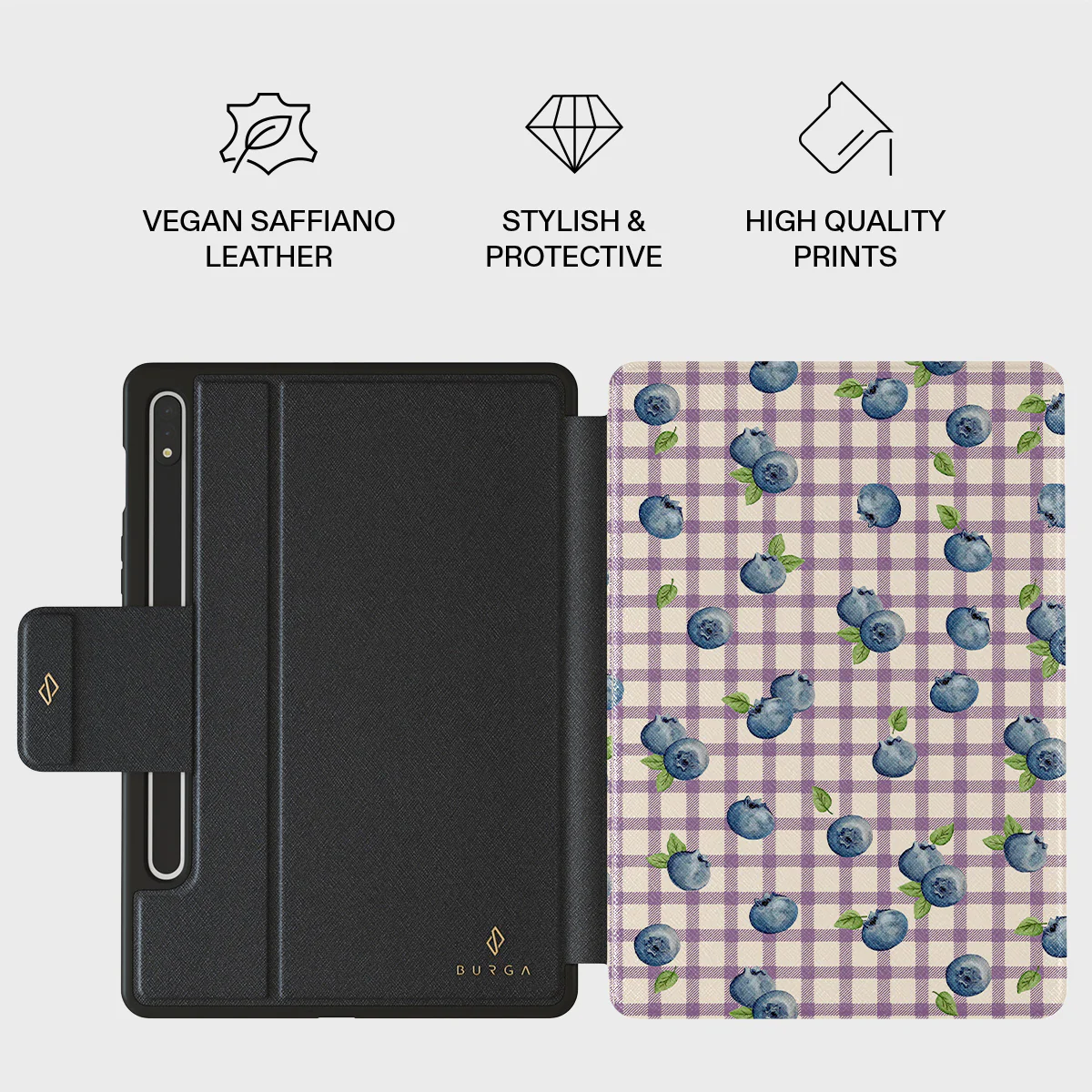 Blueberry Muffin - Samsung Galaxy Tab S9 FE Case - Image 2