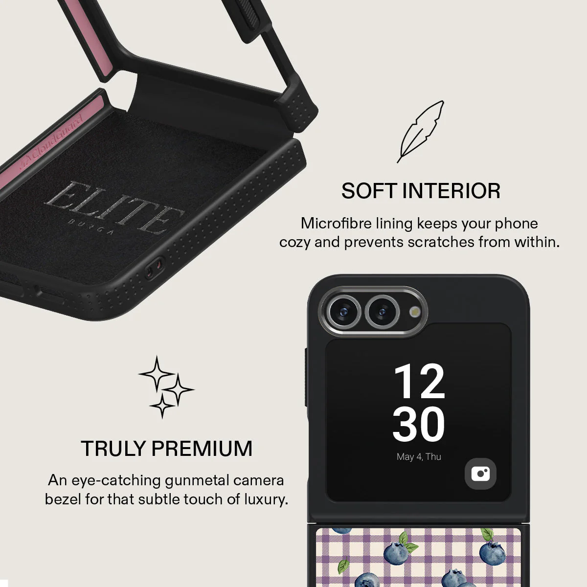 Blueberry Muffin - Samsung Galaxy Z Flip 6 Case - Image 18