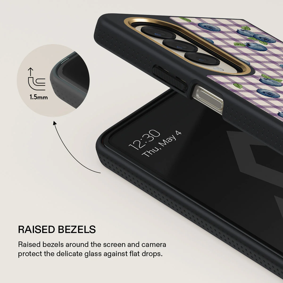 Blueberry Muffin - Samsung Galaxy Z Fold 4 Case - Image 9