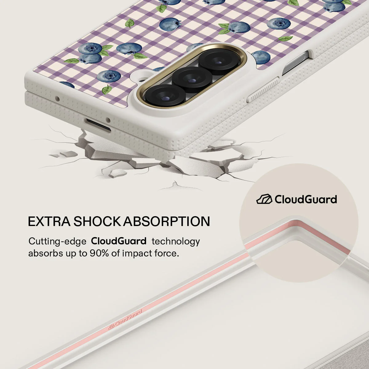 Blueberry Muffin - Samsung Galaxy Z Fold 7 Case - Image 17