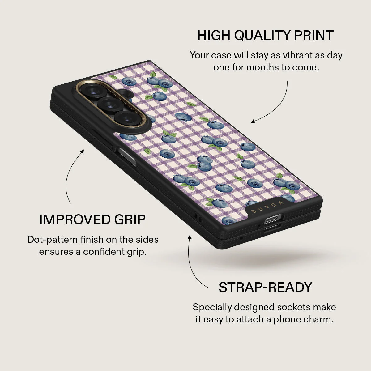 Blueberry Muffin - Samsung Galaxy Z Fold 7 Case - Image 5