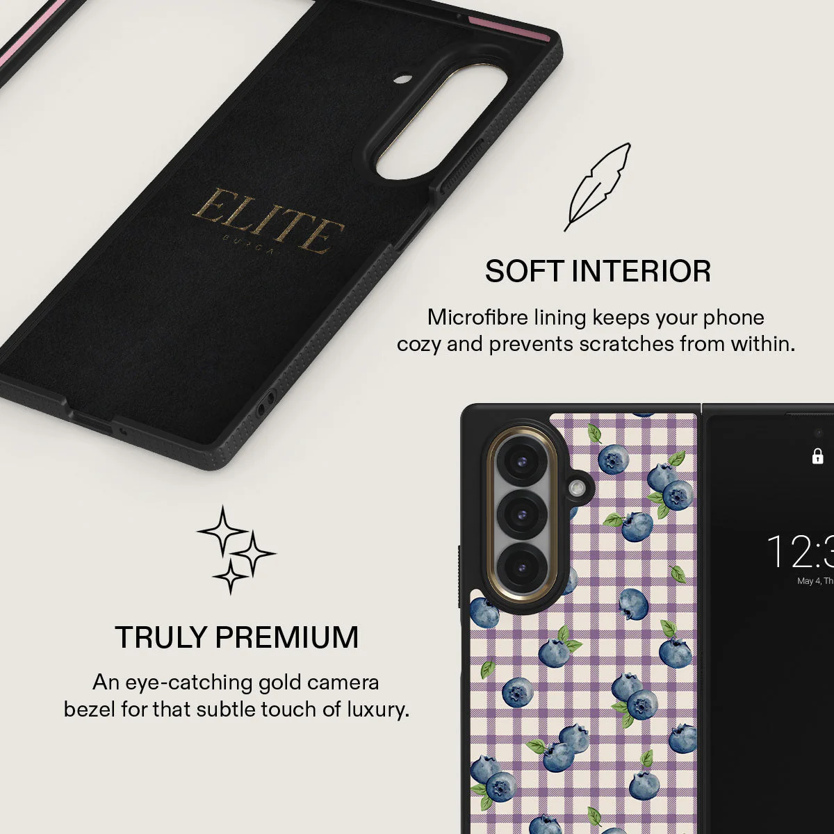 Blueberry Muffin - Samsung Galaxy Z Fold 7 Case - Image 6