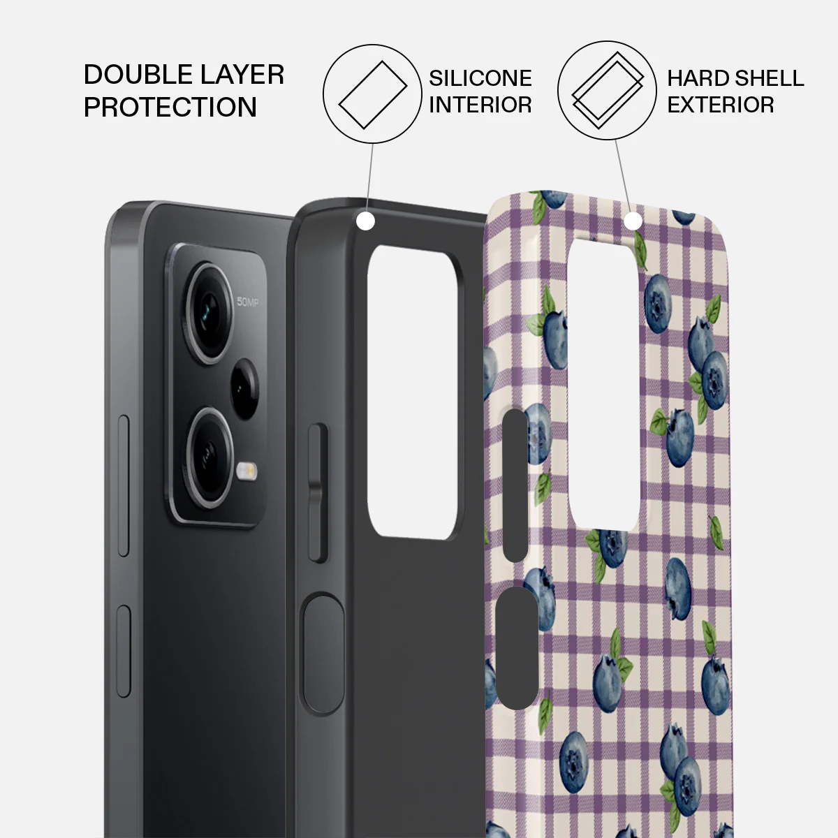 Blueberry Muffin - Xiaomi Redmi Note 12 Pro+ 5G Case - Image 2