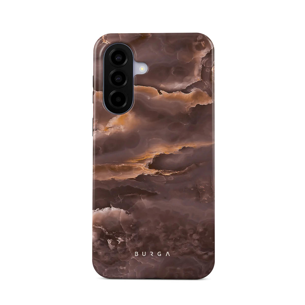 Fire Wood - Brown Marble Samsung Galaxy A37 5G Case
