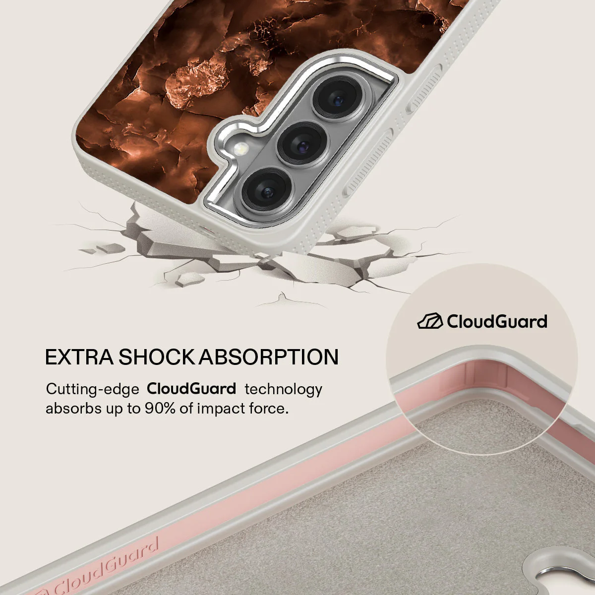 Toasted Chestnut - Brown Samsung Galaxy S26 Plus Case - Image 35