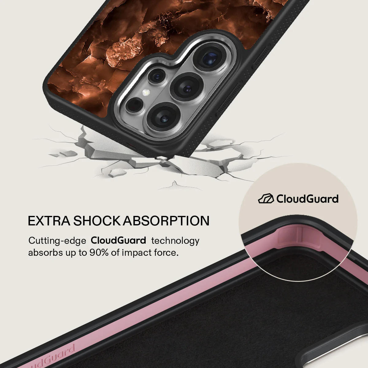 Toasted Chestnut - Brown Samsung Galaxy S26 Ultra Case - Image 21