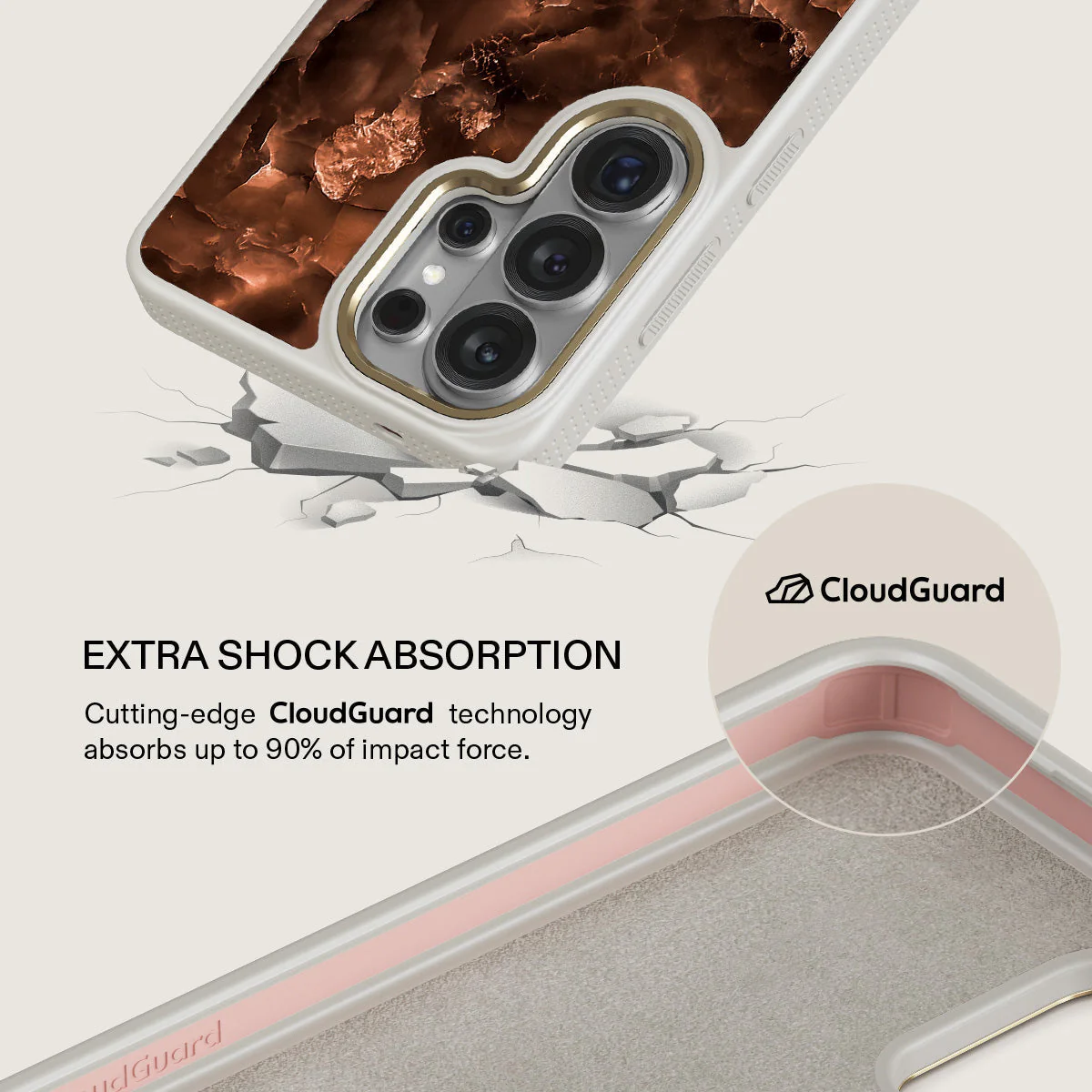 Toasted Chestnut - Brown Samsung Galaxy S26 Ultra Case - Image 28