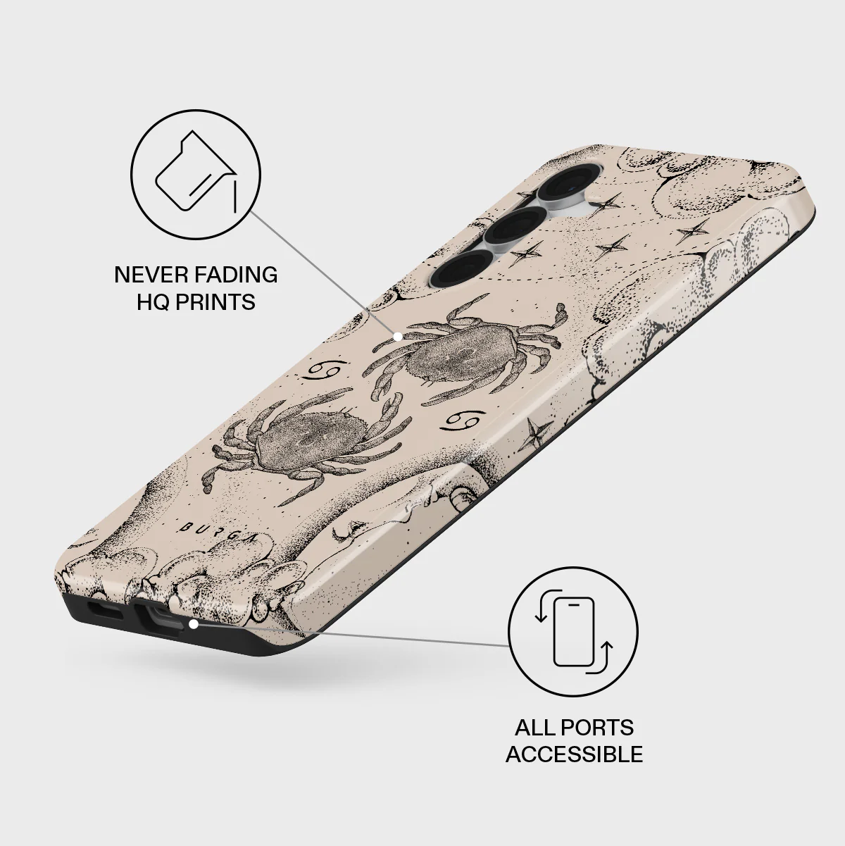 Cancer - Samsung Galaxy S25 FE Case - Image 3