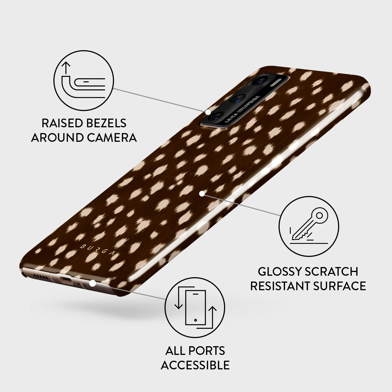 Cinnamon Roll - Huawei P40 Case - Image 3