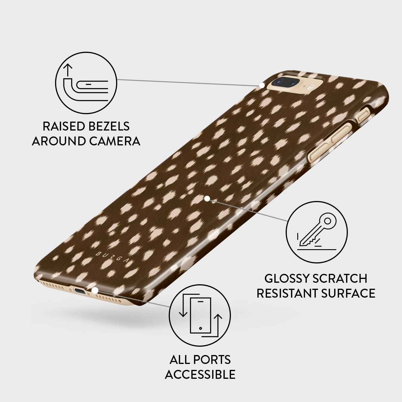 Cinnamon Roll - iPhone 7 Plus / 8 Plus Case - Image 3