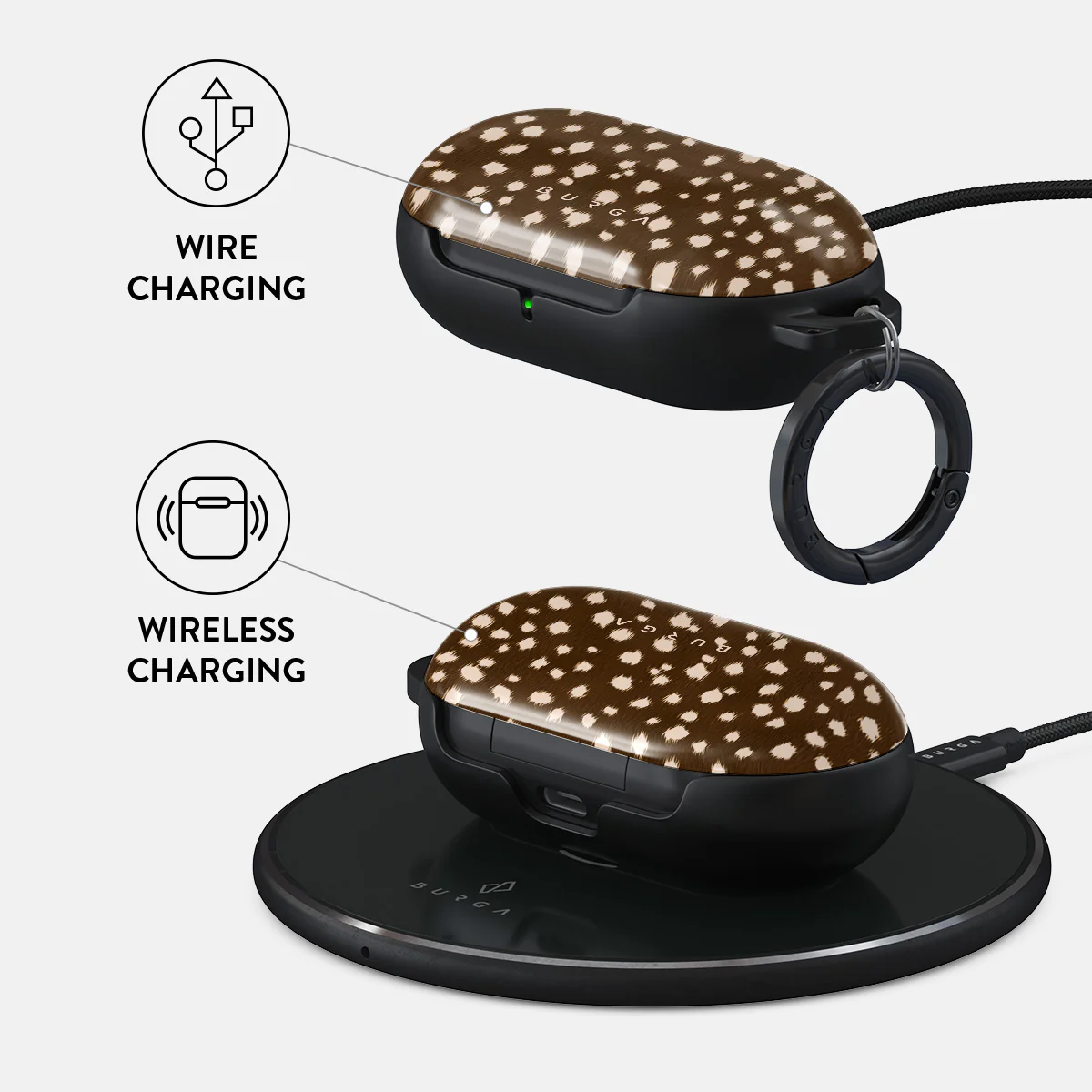 Cinnamon Roll - Samsung Galaxy Buds Plus Case - Image 3