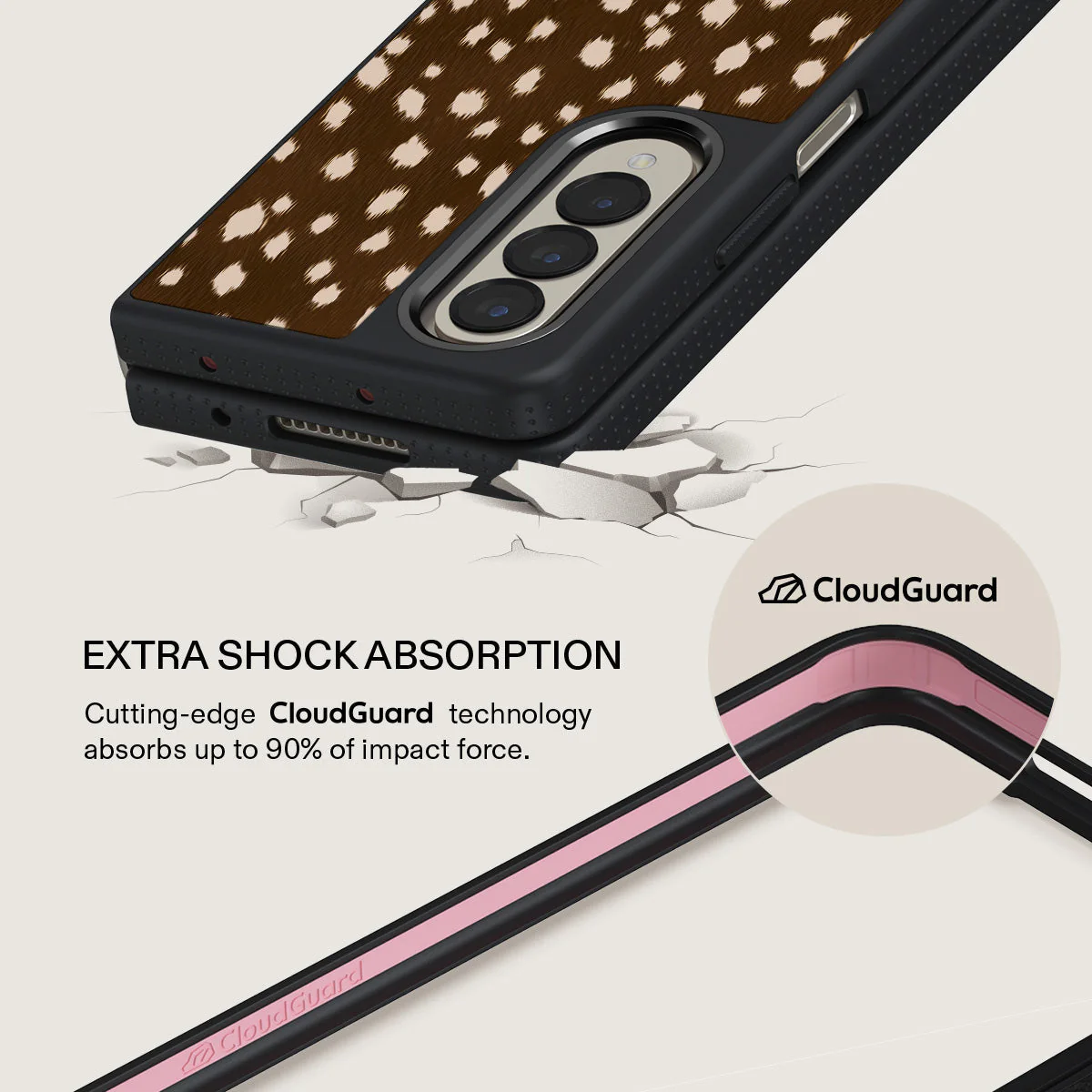 Cinnamon Roll - Samsung Galaxy Z Fold 4 Case - Image 15