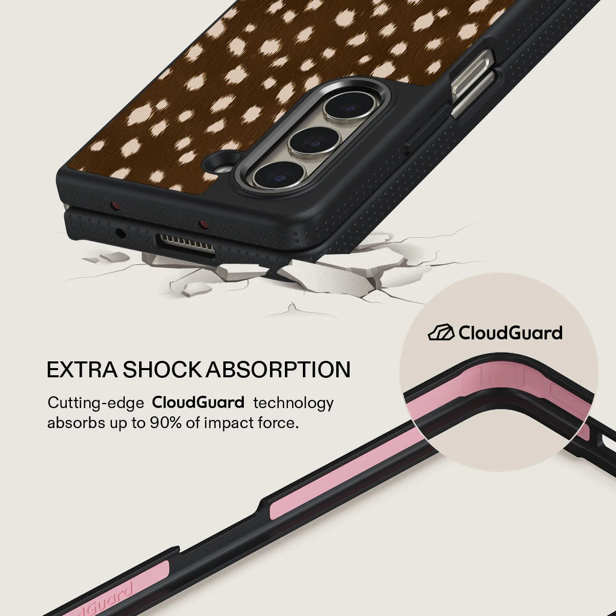 Cinnamon Roll - Samsung Galaxy Z Fold 5 Case - Image 10