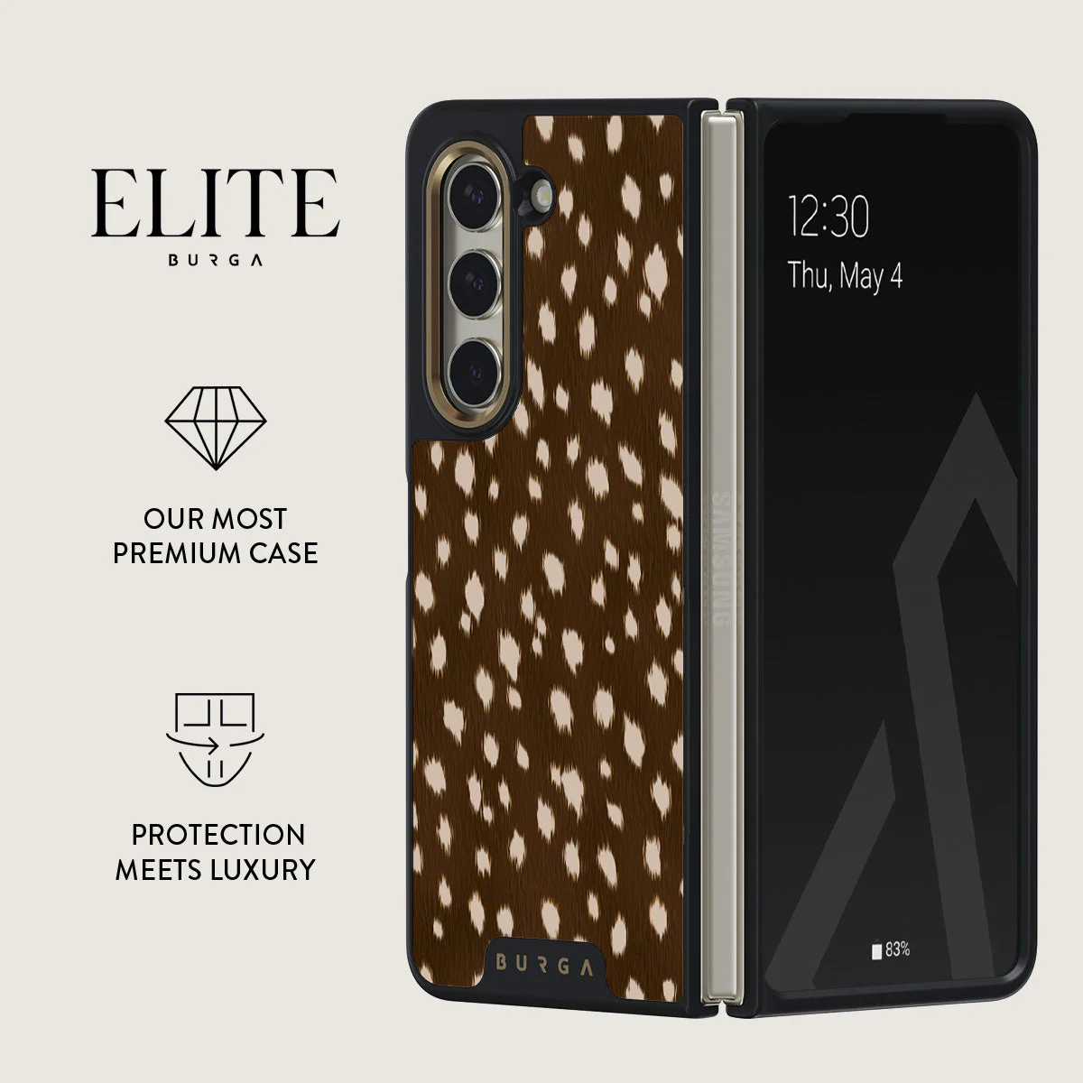 Cinnamon Roll - Samsung Galaxy Z Fold 5 Case - Image 9