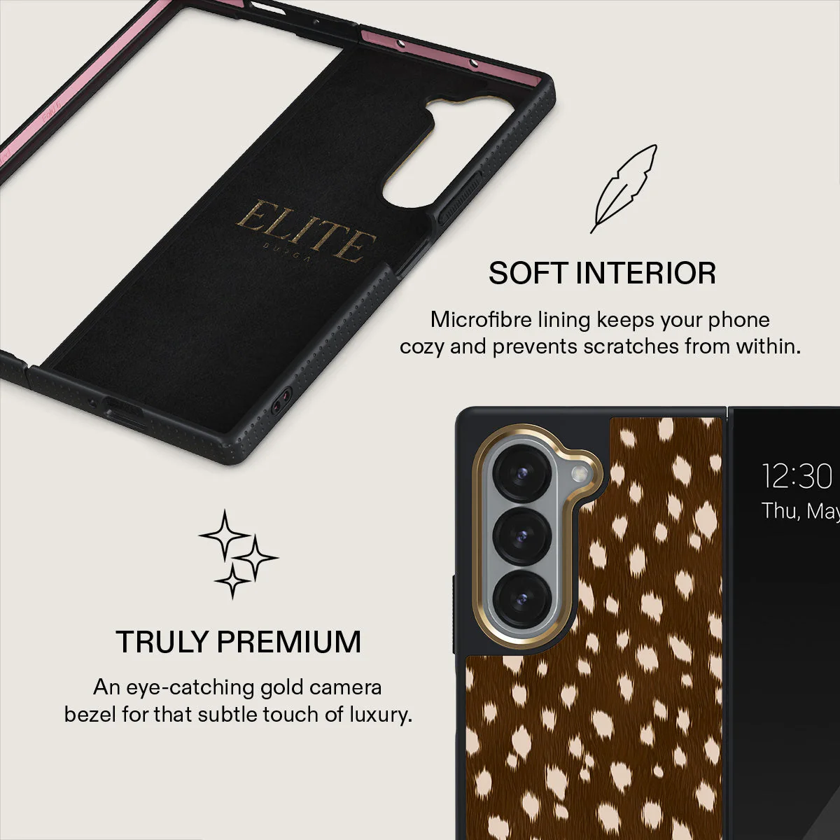 Cinnamon Roll - Samsung Galaxy Z Fold 6 Case - Image 6