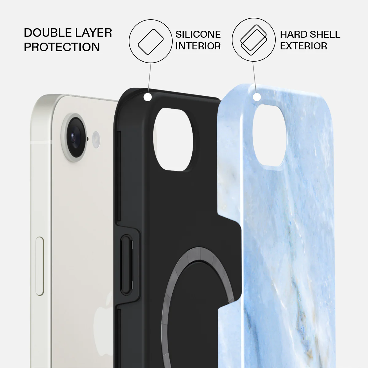 Fluffy Clouds - iPhone 17e Case - Image 2
