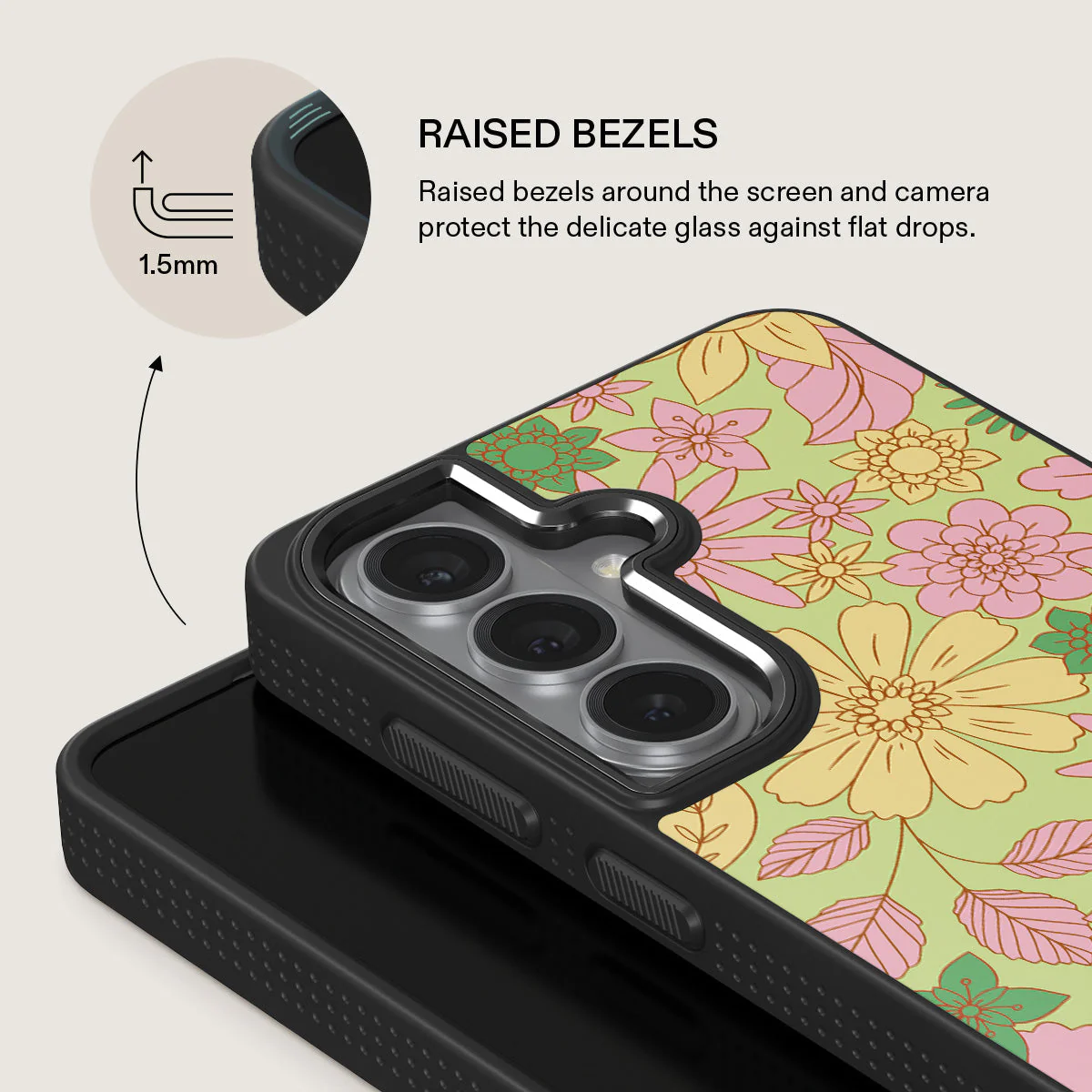 Amalfi Coast - Colorful Floral Samsung Galaxy S26 Case - Image 15