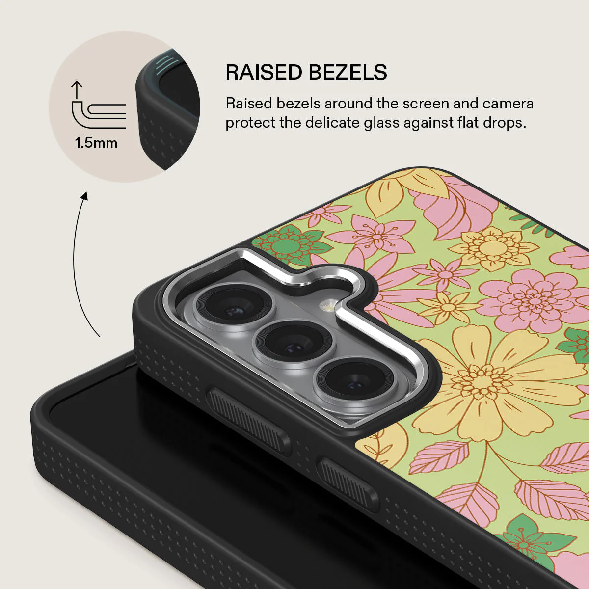 Amalfi Coast - Colorful Floral Samsung Galaxy S26 Case - Image 22