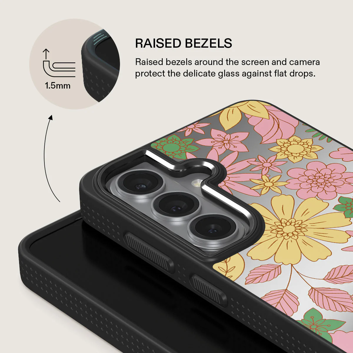Amalfi Coast - Colorful Floral Samsung Galaxy S26 Plus Case - Image 52