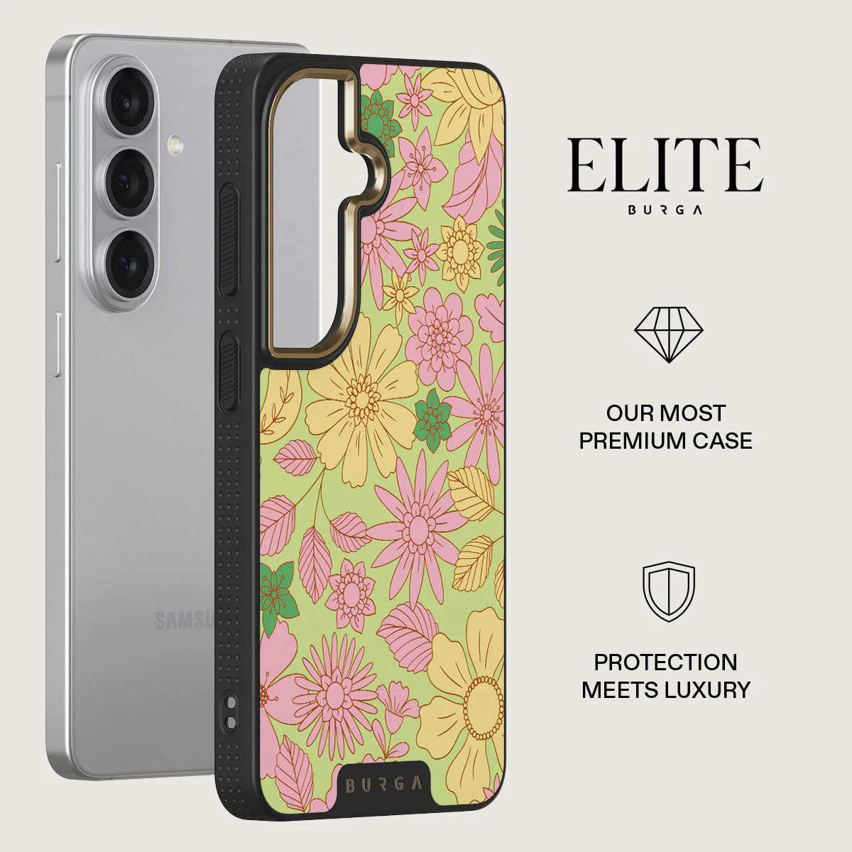 Amalfi Coast - Colorful Floral Samsung Galaxy S26 Plus Case - Image 6