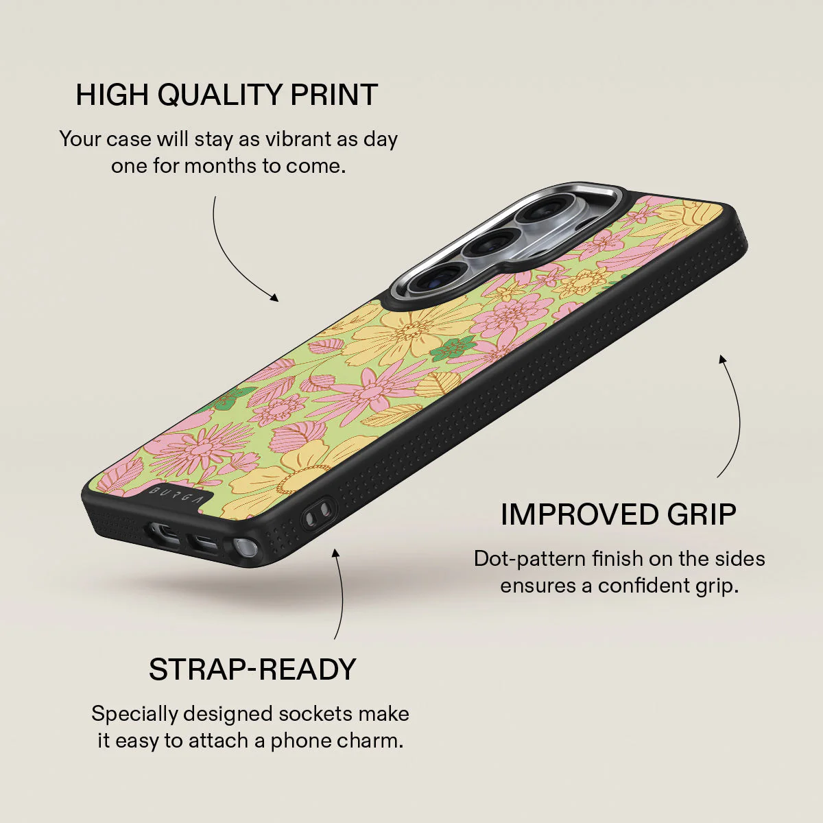 Amalfi Coast - Colorful Floral Samsung Galaxy S26 Ultra Case - Image 23