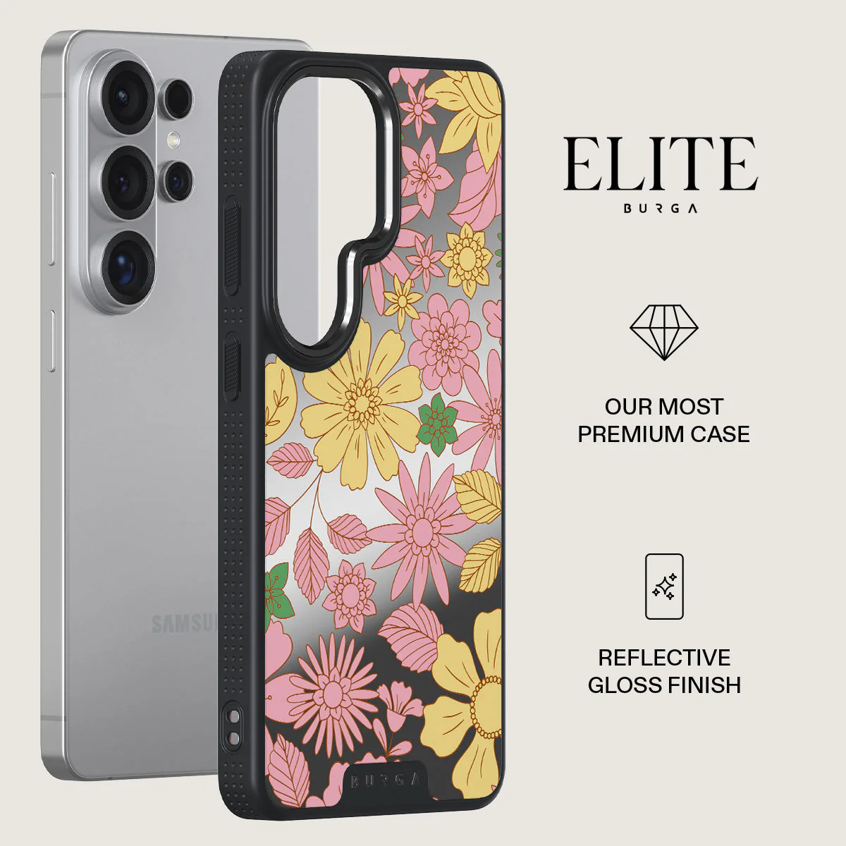 Amalfi Coast - Colorful Floral Samsung Galaxy S26 Ultra Case - Image 49
