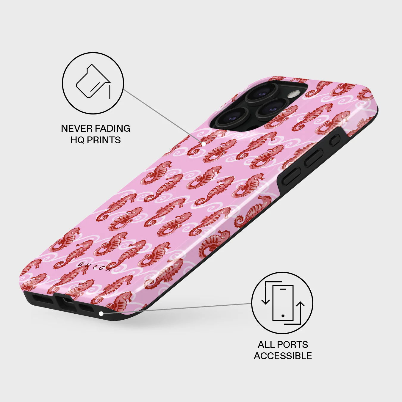 Coral Reef - iPhone 15 Pro Case - Image 3