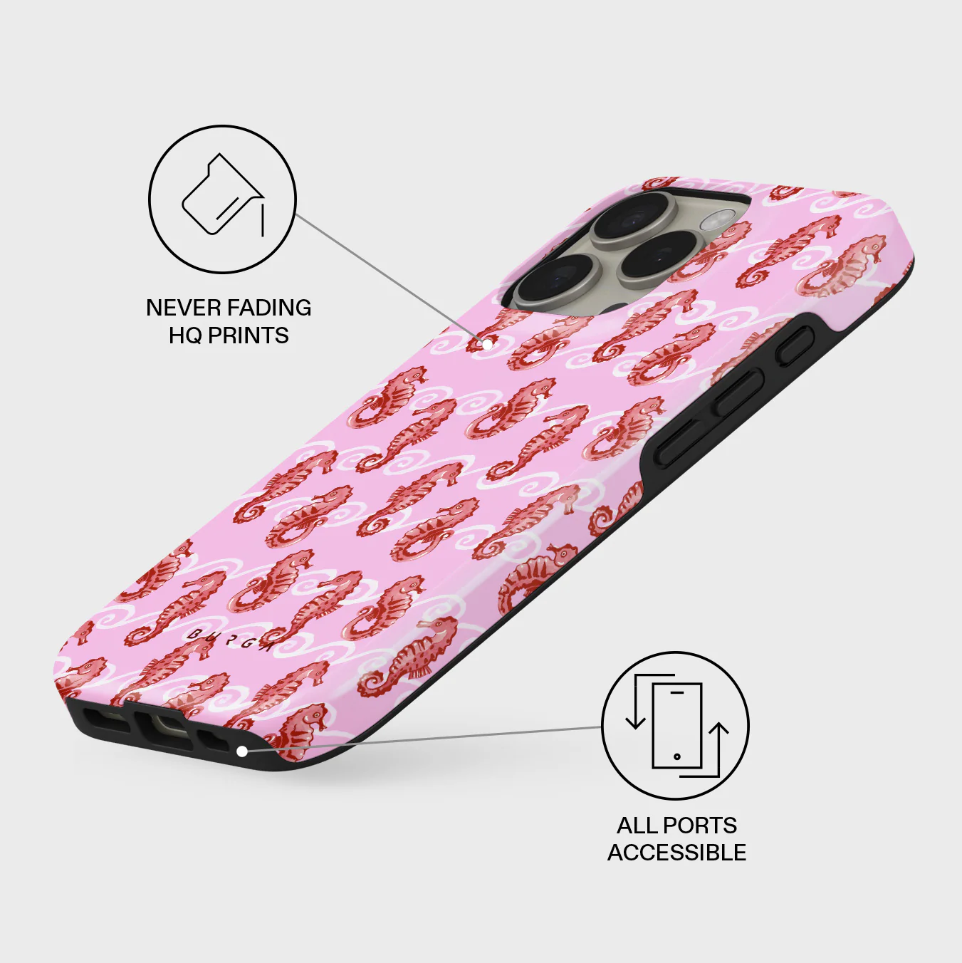 Coral Reef - iPhone 16 Pro Case - Image 3