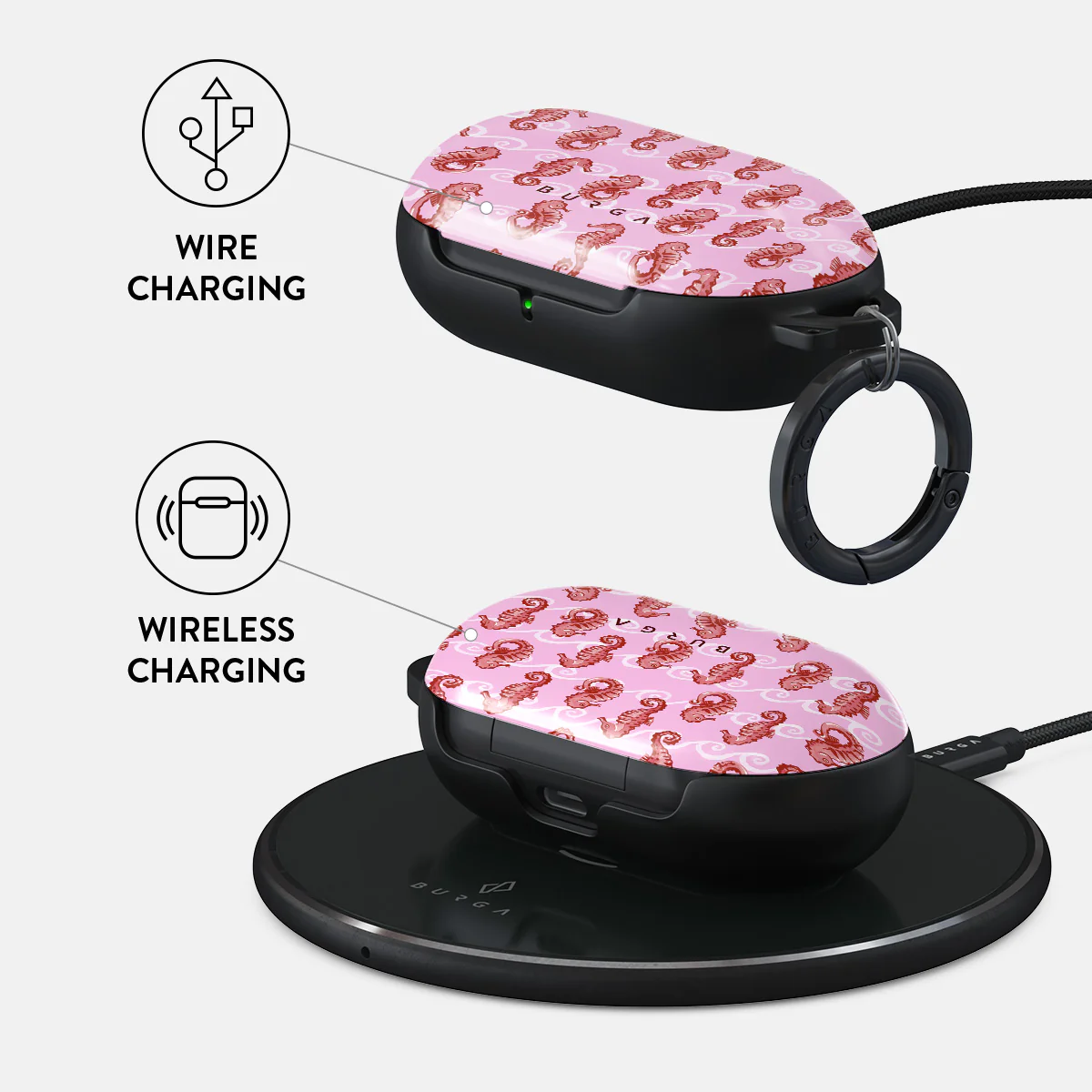 Coral Reef - Samsung Galaxy Buds Plus Case - Image 3