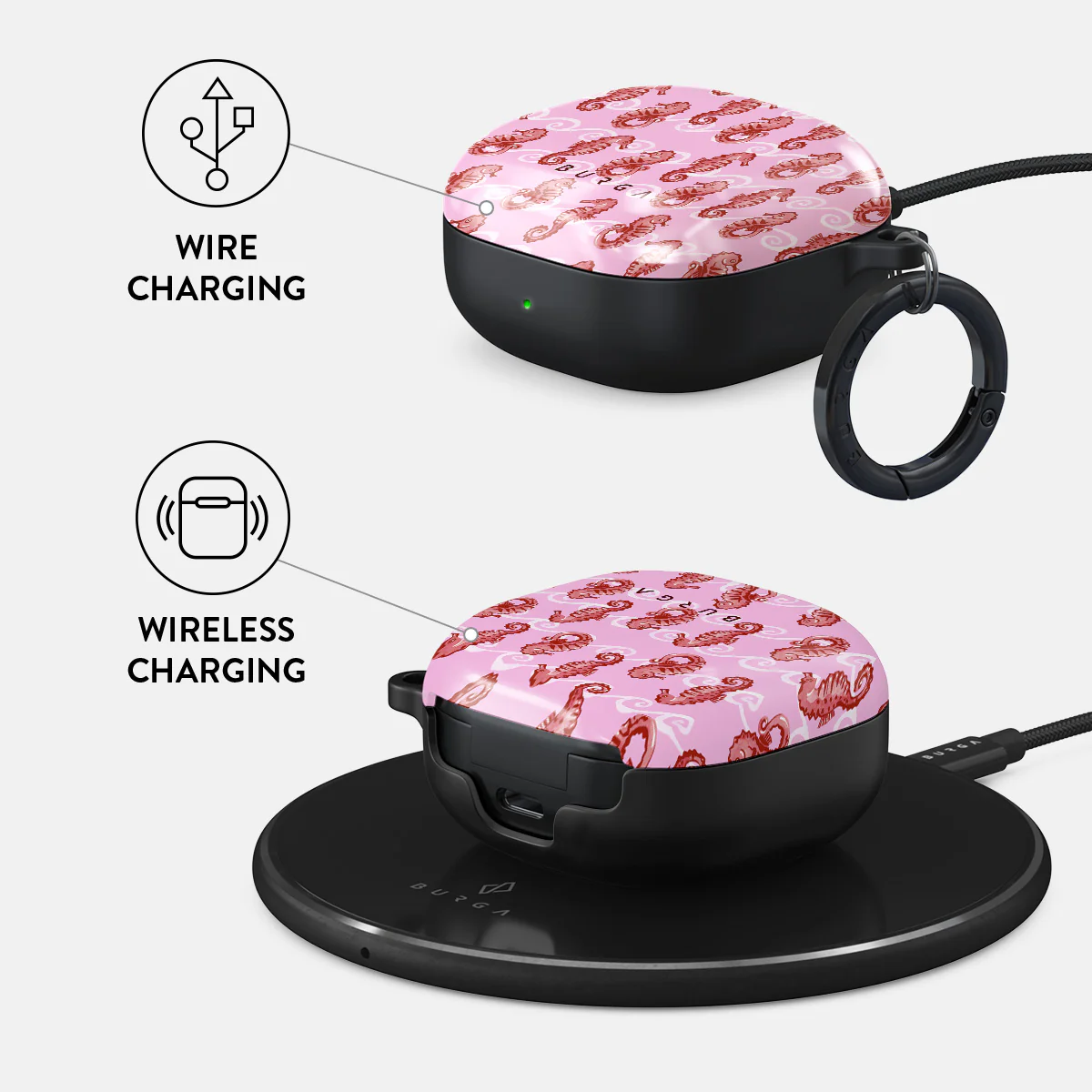Coral Reef - Samsung Galaxy Buds Pro Case - Image 3
