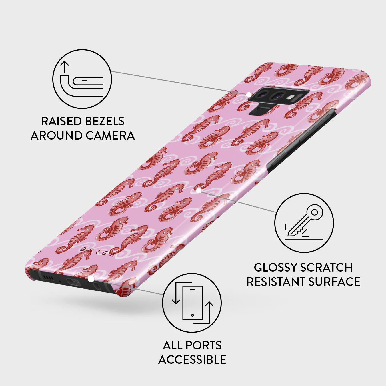 Coral Reef - Samsung Galaxy Note 9 Case - Image 3