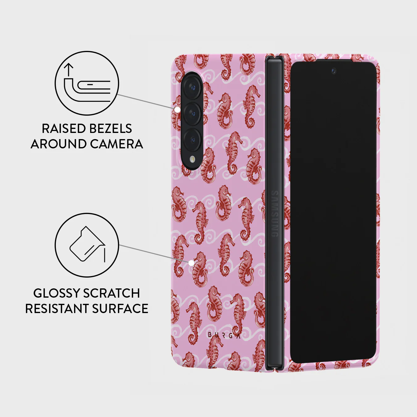 Coral Reef - Samsung Galaxy Z Fold 3 Case - Image 3